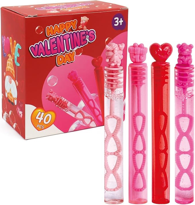 Valentines 40pcs 4 Colors | Amazon (US)
