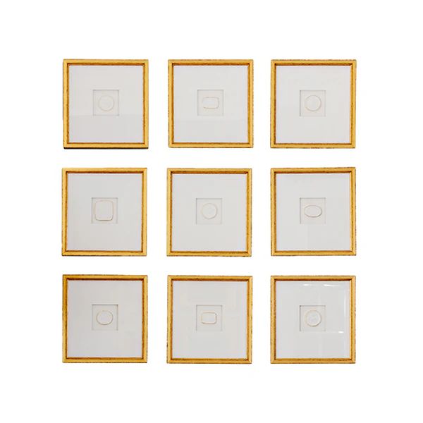 Framed Intaglio Set | Caitlin Wilson Design