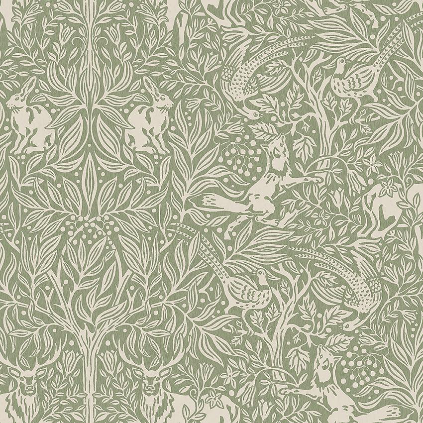 Borastapeter Under The Elder Tree Sage Wallpaper | DecoratorsBest