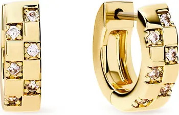 Eden Cubic Zirconia Mini Huggie Hoop Earrings | Nordstrom