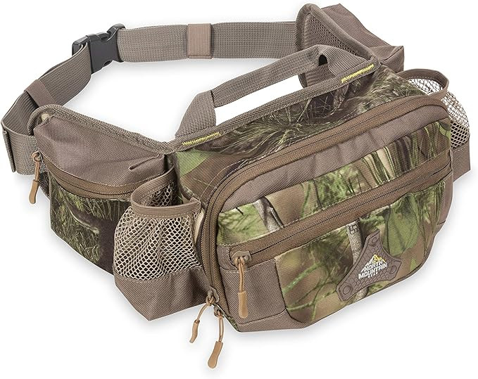 North Mountain Gear Camouflage Fanny Pack Lightweight Waterproof Military Hunting Climbing Campin... | Amazon (US)