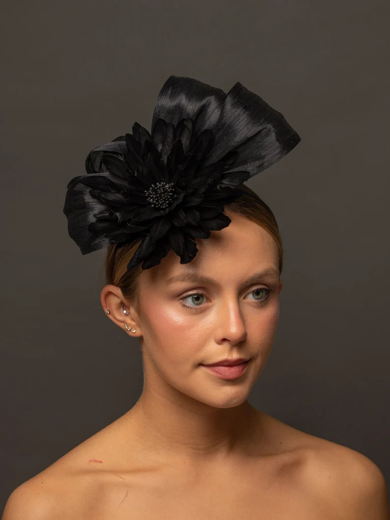 Derby Hat, Kentucky Derby, Fascinator, Wedding Hat, Bridal Shower Fascinator, Royal Ascot, Headpi... | Etsy (US)