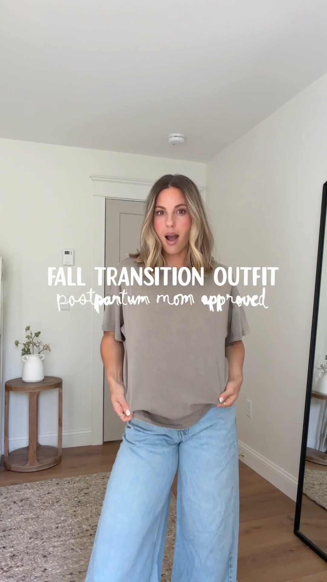 LOVING these oversized tees from Target! It comes in a handful of colors & I just love how lightweight it is😍 (wearing size medium) 

& these midrise jeans are super cute + comfy! (Wearing size 4) 

#postpartum #ootd

#LTKmomlife #LTKgrwm #LTKdayinmylife