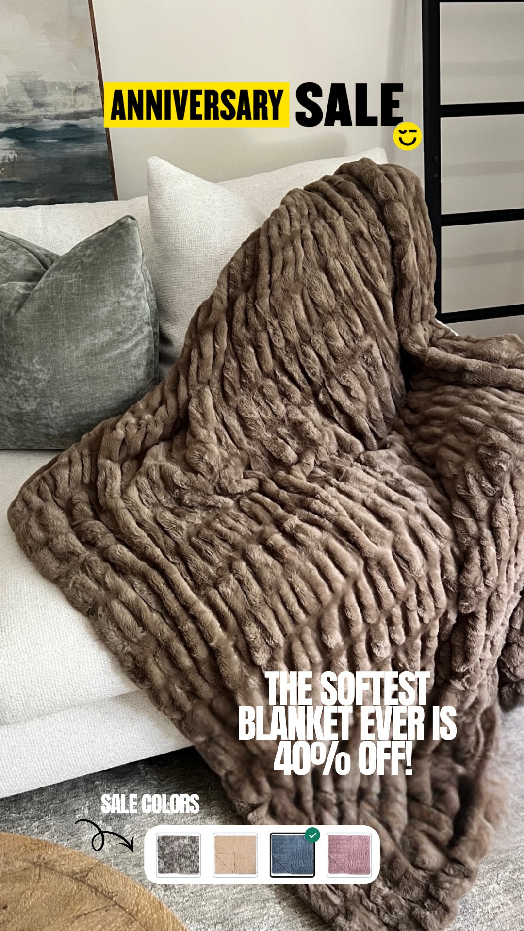 40% off Lola Blankets during the Nordstrom Anniversary Sale 💛 4 colors included!   Sooo soft & makes a great gift!

#LTKgrwm #LTKootd #LTKSaleAlert