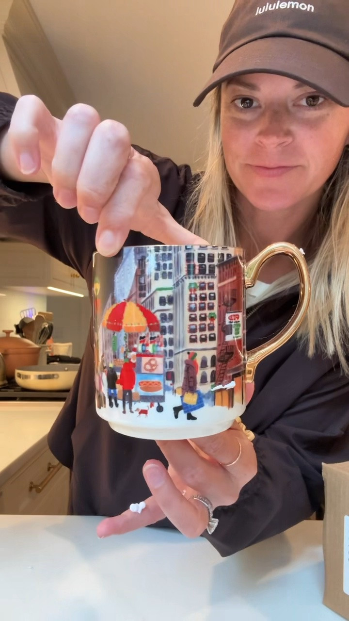 My new holiday city mugs arrived!! If you’re new here, these are my favorite to collect. Every year Anthro releases new prints for different cities. I always grab the NYC ones and if they release a new city we’ve traveled to. They will sell out, so I always recommend grabbing early. They also have a small espresso cup this year. 
**size small Rhone set. Use code 20KENDALL for 20% off your first purchase

#LTKootd