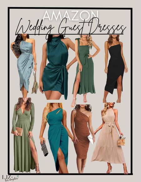 Amazon has some amazing wedding guest dresses that are great to arrive quickly.  I love these Amazon special occasion dresses or even a date night dress for a going out dress. 

#LTKFind #LTKSeasonal #LTKstyletip