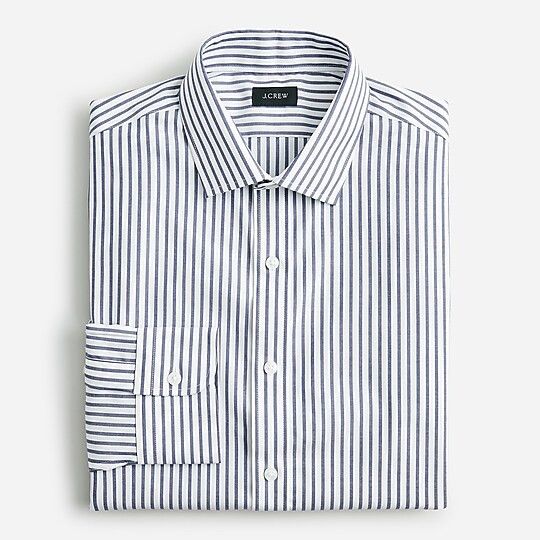 Slim-fit Bowery wrinkle-free stretch cotton shirt | J.Crew US