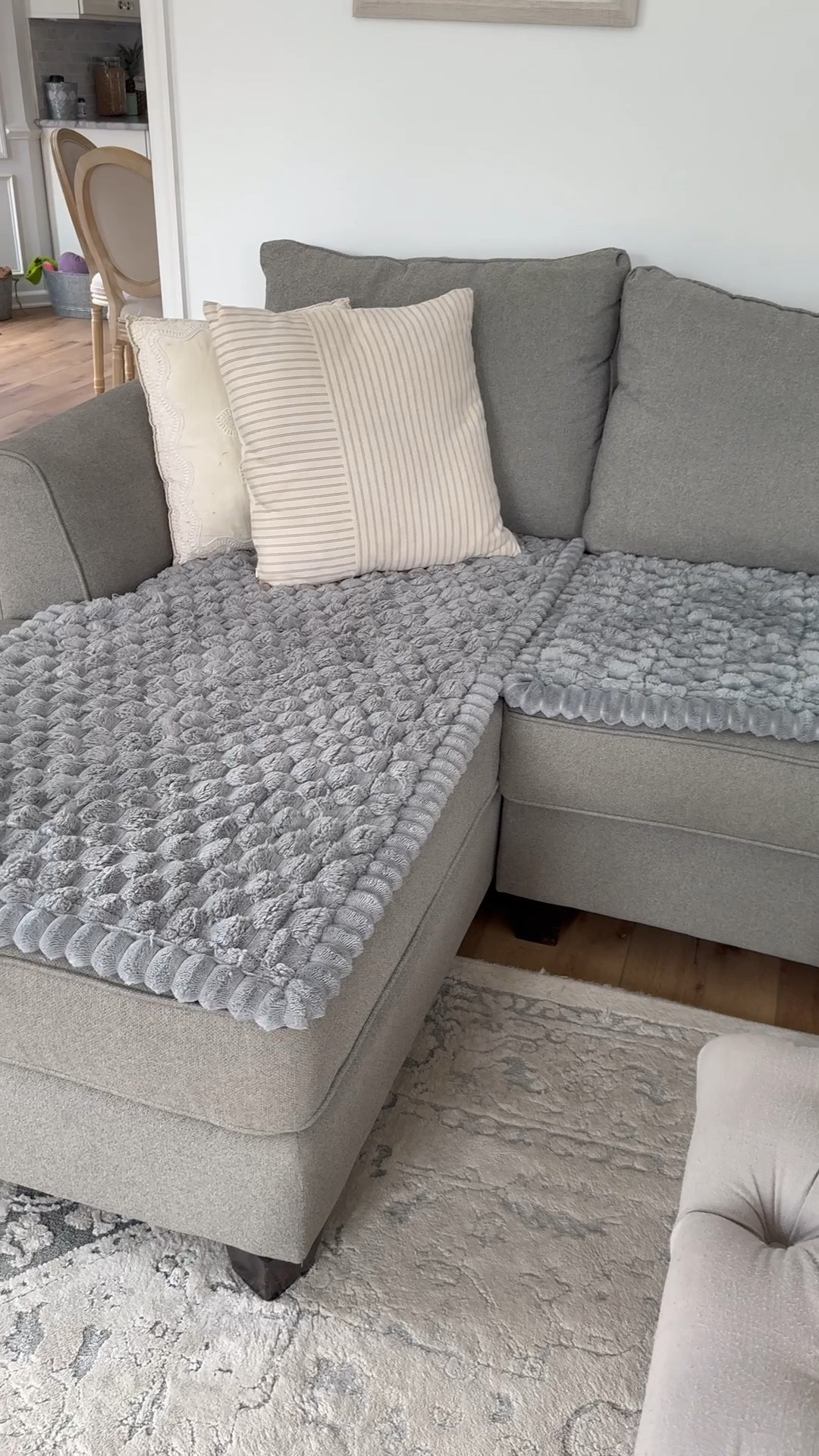 Lots of request for the couch covers that we use to keep the hair off from the dogs. I’ve had these a couple months and so far so good.

#LTKHome