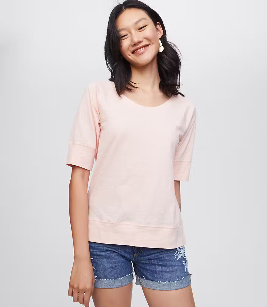 Vintage Soft Sweatshirt Tee | LOFT