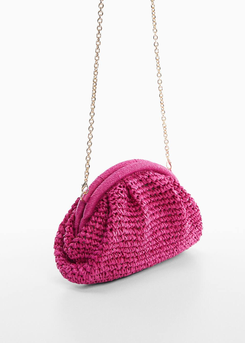 Natural fiber handbag | MANGO (US)