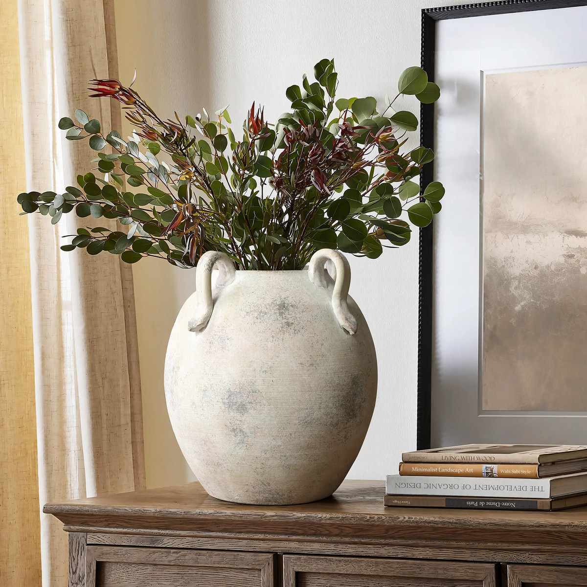 Terracotta Amphora Vase, from Wayfair