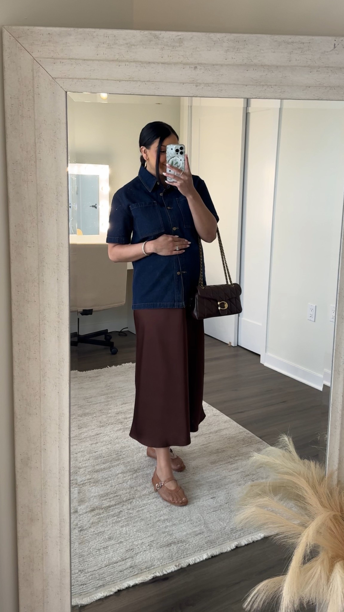 Bump Friendly Church Fit 🤎

#LTKFindsUnder100 #LTKSummerEdit #LTKBump