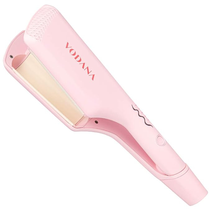 VODANA Professional Triple Flow Ceramic Hair Waver, Easy Beach Wave, Embedded, Light Double Barre... | Amazon (US)