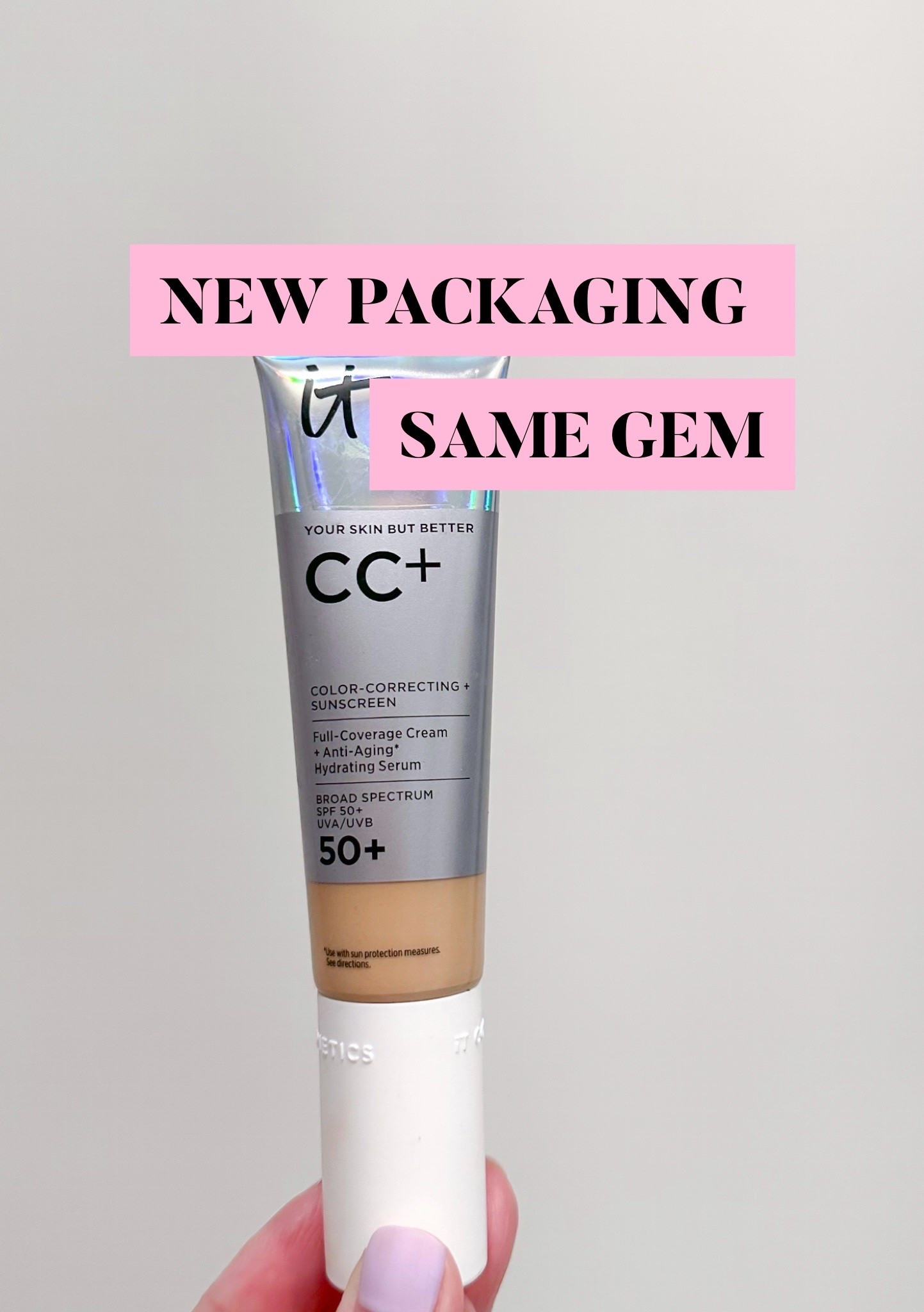 New itCosmetics CC Cream Packaging - I’ve lost track of how many years I’ve used this for my foundation. Stays put all day! Lighter than a traditional Foundation - more coverage than a Skin Tint

Makeup. Beauty.

#LTKBeauty #LTKgrwm #LTKmorningroutine