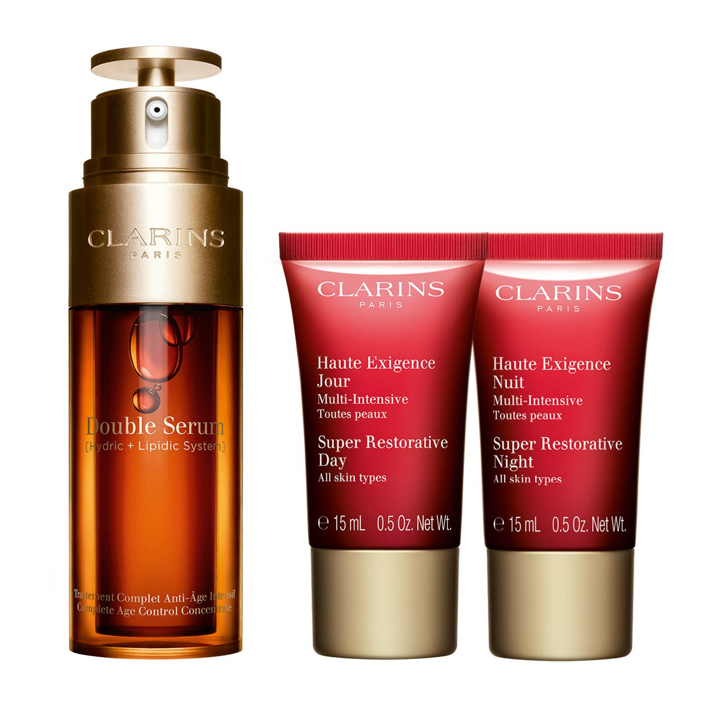Double Serum and Super Restorative Collection | Clarins USA