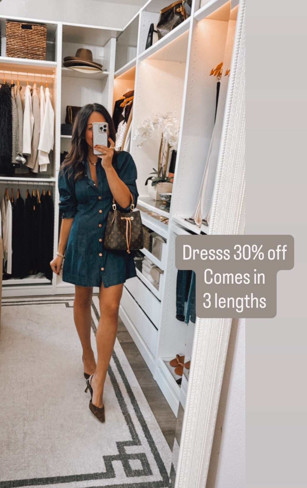 Dress 30% off! Fits TTS looks great with boots! 

#LTKStyleTip #LTKOver40