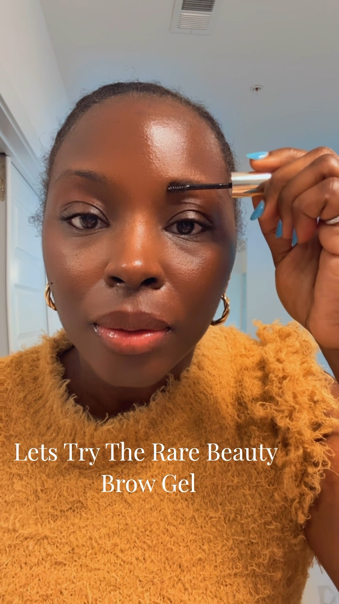 Have you tried the rare beauty brow gel? This is my first impression. Let me know what you think.  Beauty finds, brow gel, Mother’s Day gift ideas, makeup  @Sephora ￼

#LTKdayinmylife #LTKgrwm #LTKBeauty