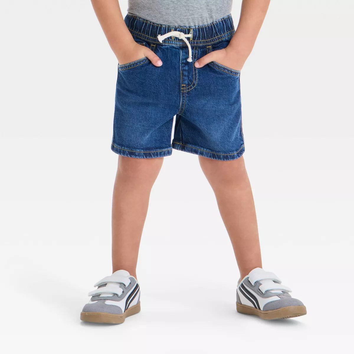 Toddler Boys' Pull-On Denim Shorts - Cat & Jack™ | Target