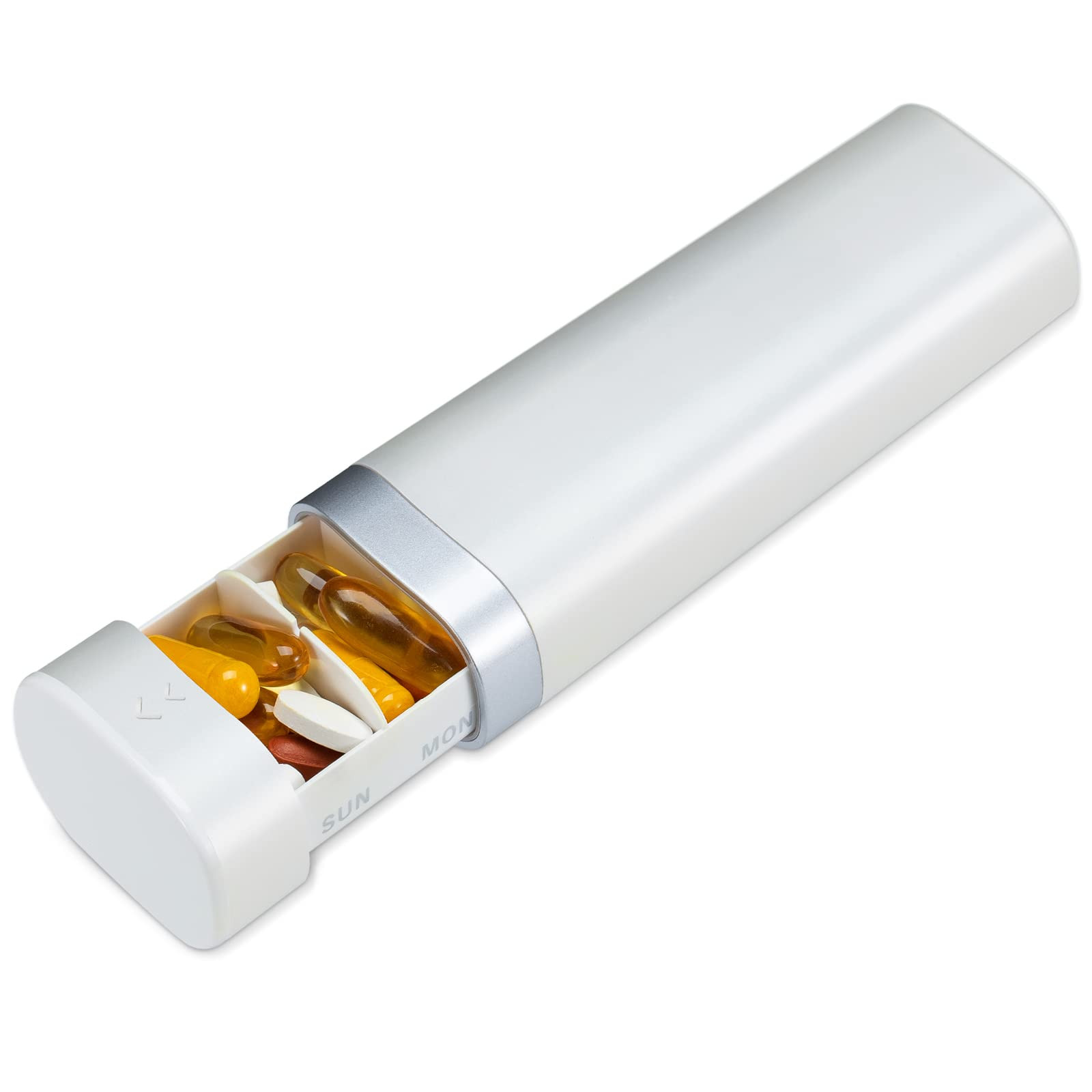 Weekly Pill Organizer 7 Day, Betife Daily Pill Box, Travel Pill Case, Cute Pill Holder to Hold Vi... | Amazon (US)