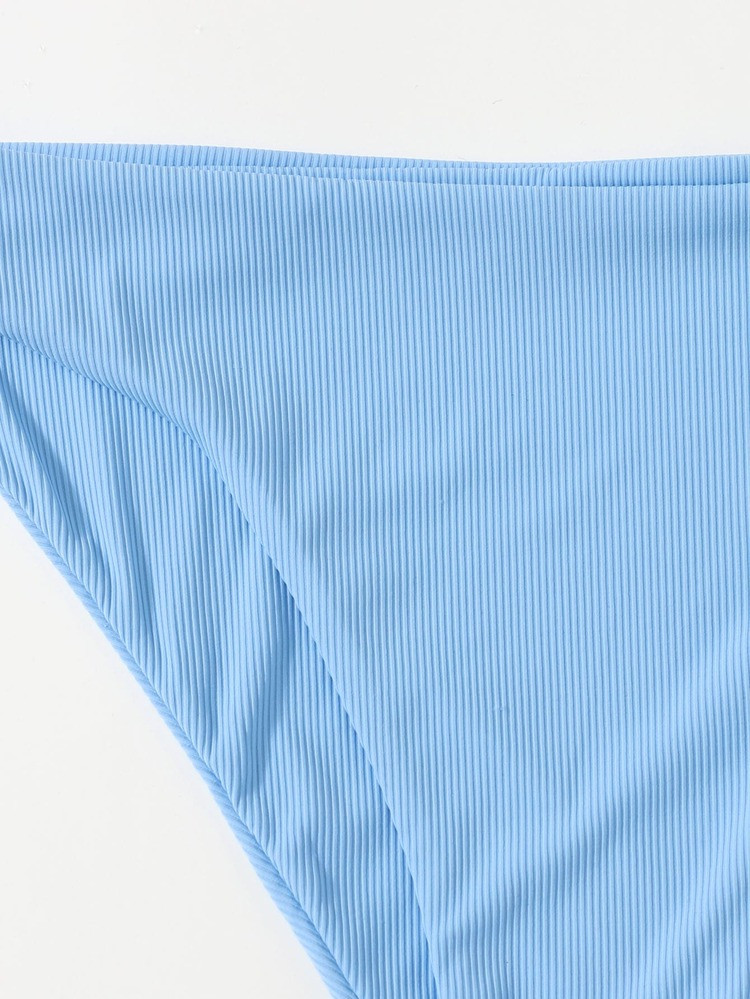 Rib Bikini Swimsuit | SHEIN