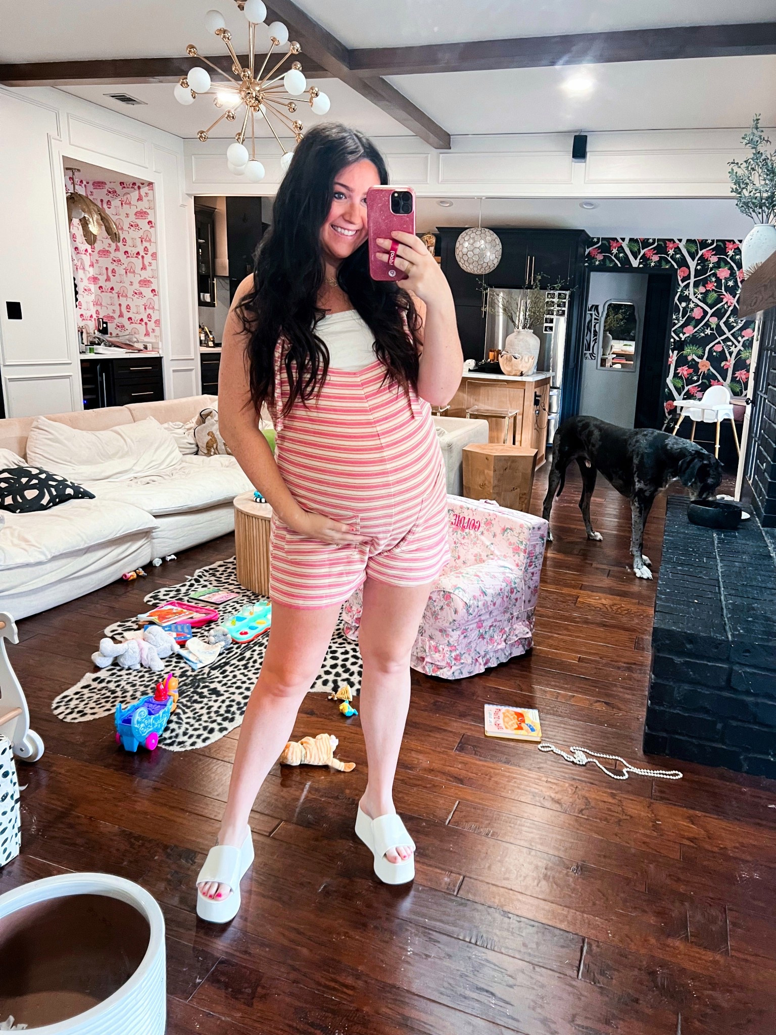 Bump pregnant summer overalls shorts Amazon platforms 

#LTKBump #LTKFindsUnder50 #LTKStyleTip