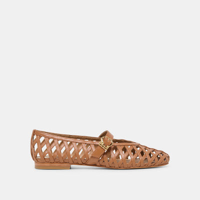 Bodey Ballet Flats in Saddle Stella Size 9 By Dolce Vita | DolceVita.com