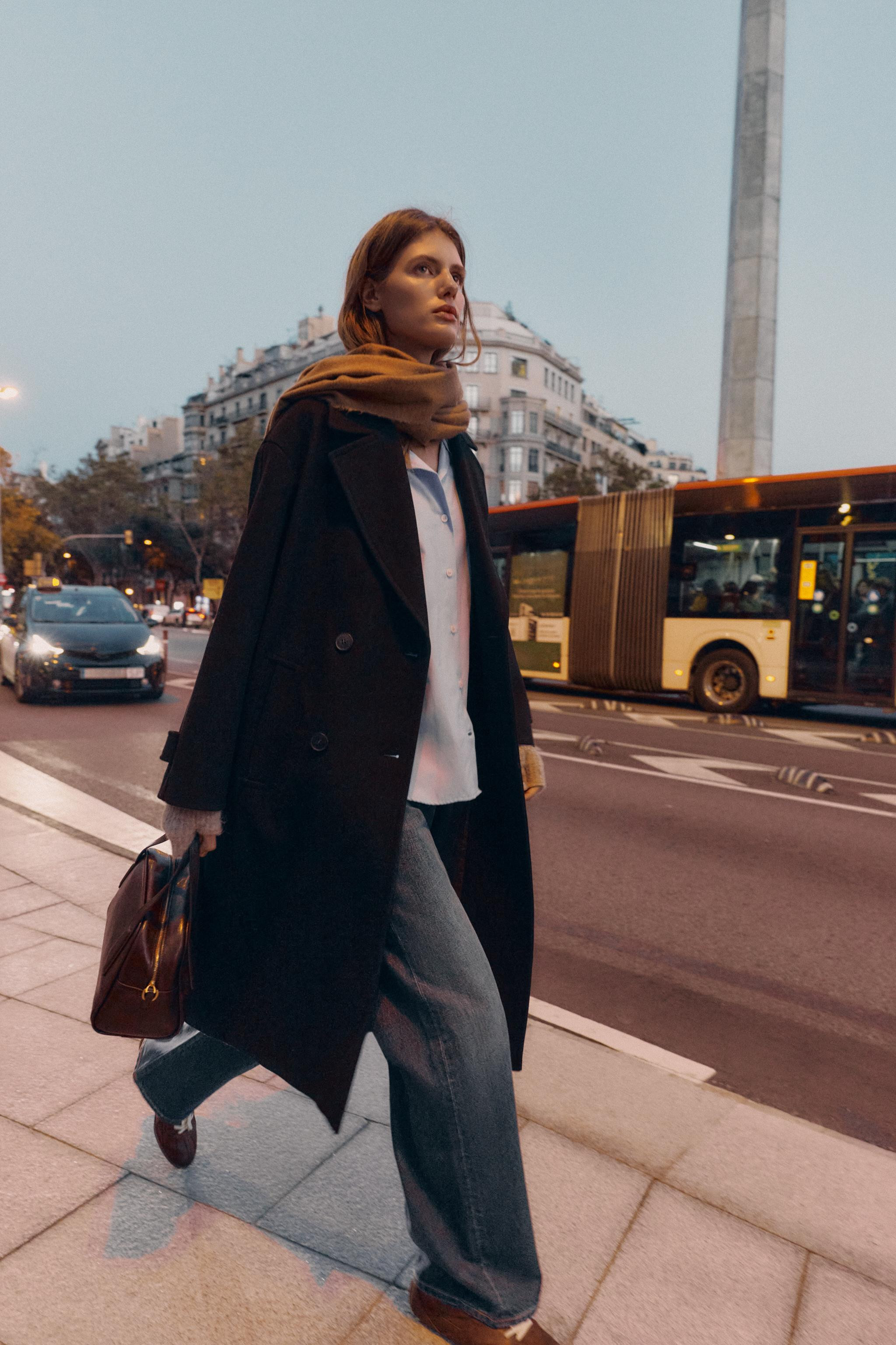 SOFT OVERSIZED COAT | Zara US