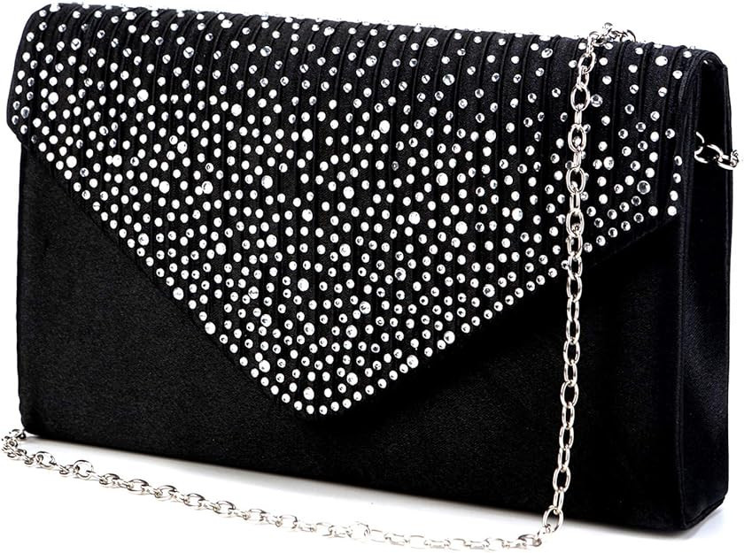 Nodykka Purses and Handbags Envelope Evening Clutch Crossbody Bags Classic Wedding Party Shoulder... | Amazon (US)