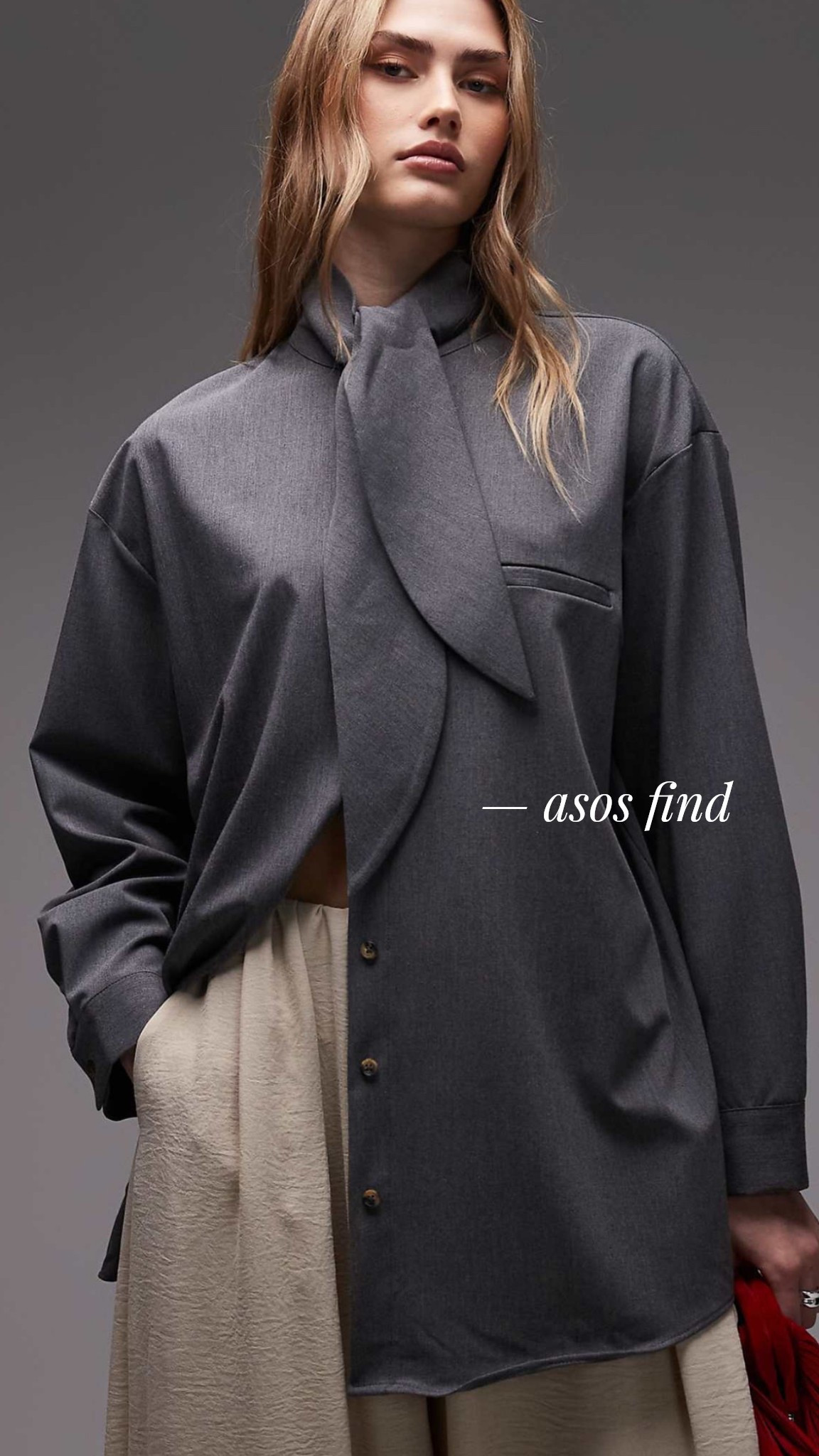 ASOS Design, Oversized Short with Scarf Detail

#LTKWorkwear #LTKSaleAlert #LTKootd
