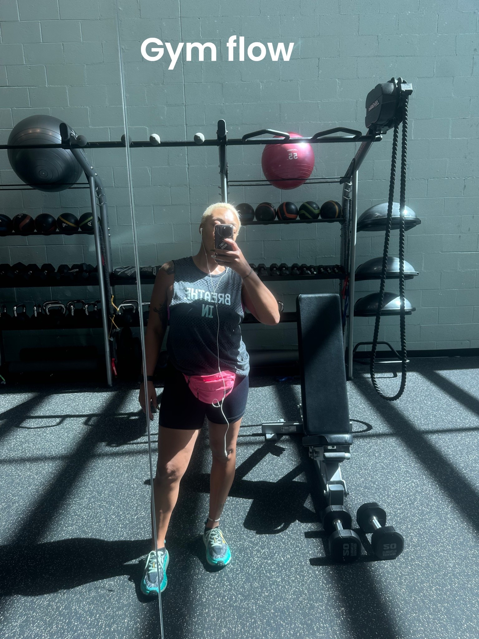 Gym flow 

#LTKActive #LTKOver40