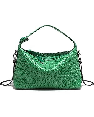 Hobo Bag for Women Vegan Leather Small Tote Crossbody Shoulder Purse Top Handle Handbag Satchel w... | Amazon (US)