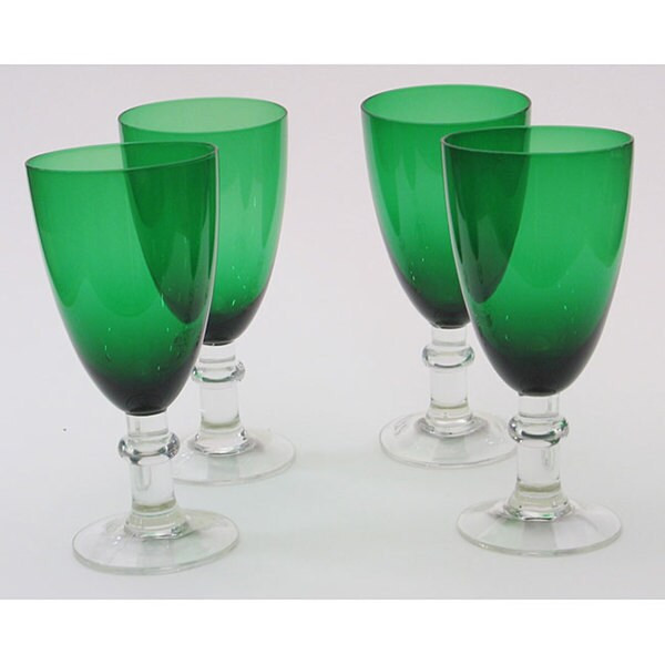 Certified International Green 16-oz Goblets (Set of 8) | Bed Bath & Beyond