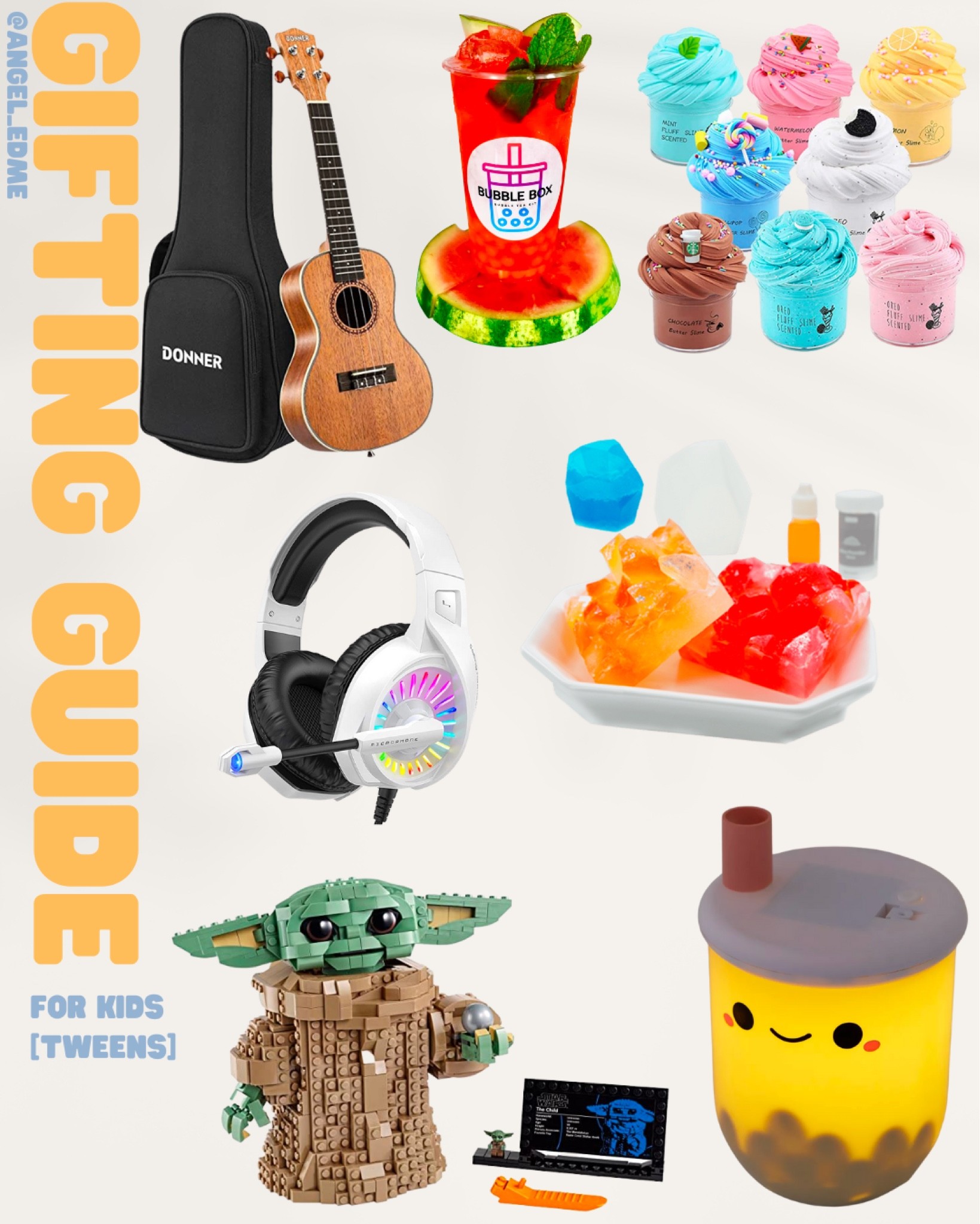 The Holidays are right around the corner! I wanted to alleviate some of the stress of the season. Here are some gift ideas for kids. Specifically for tweens.


#christmas
#christmasgifts
#giftguide
#kid
#tweens

#LTKkids #LTKHoliday #LTKSeasonal