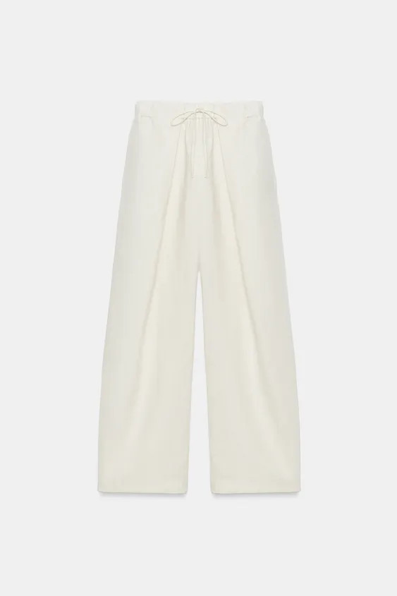 Linen Trousers | Zara UK