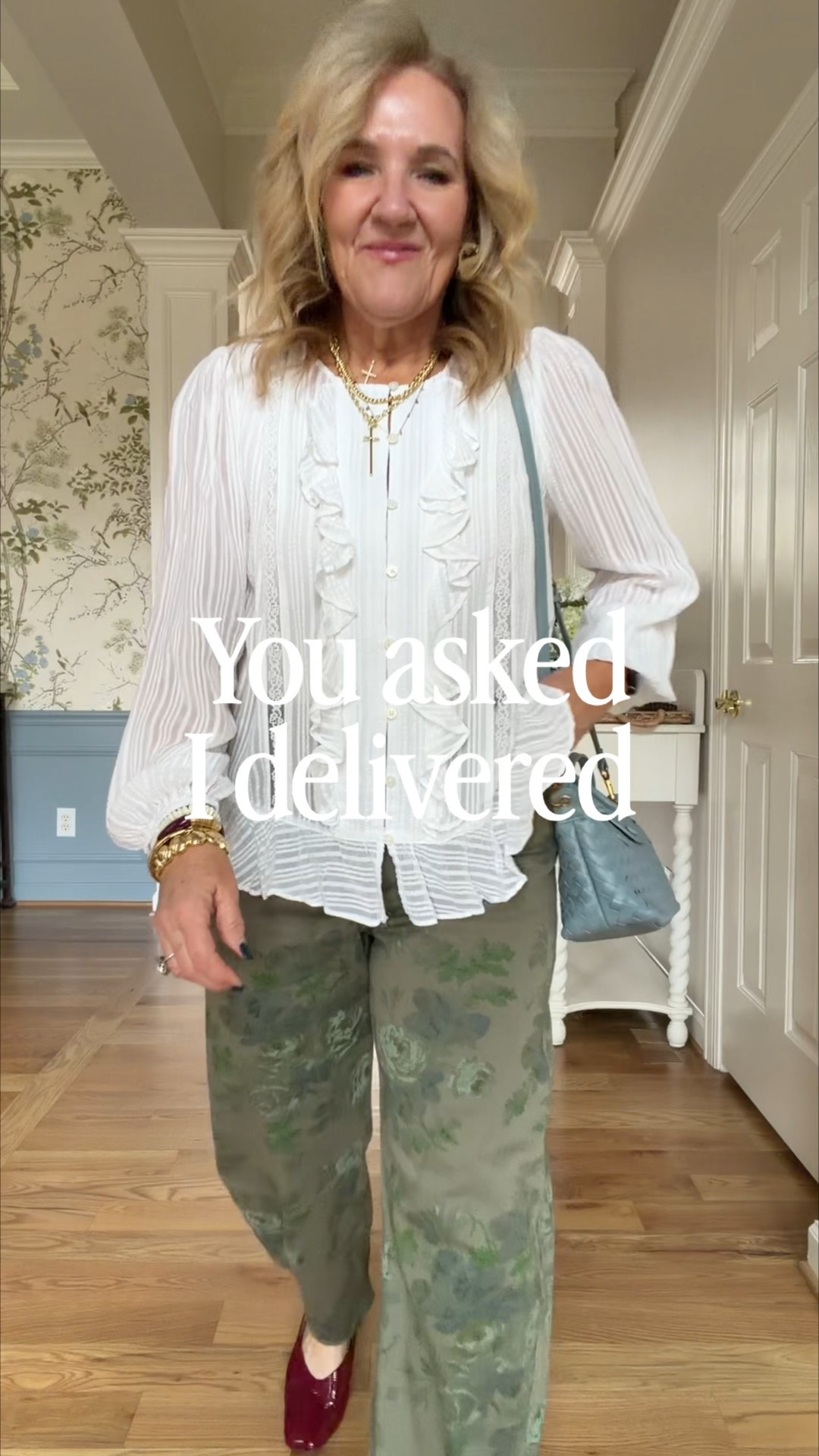 6 more ways to style these floral barrel jeans

But really? They’re just some great tops that will go with your denim or other casual pants. Of any color! These are all neutrals.
Sizing below
Floral jeans size 29
White top size medium (pretty sheer you’re going to need a cami)
Knit blazer size medium and its oversized
Linking a few graphic tees but go looking in your closet! Thinking vacation tee, concert t-shirt, etc.
Pink sweater size medium
Neutral peplum size medium found on amazon as the anthro version is soldout
Blazer size medium (50% off and this is a really nice oversized blazer)
White blouse 1.0
Quilted Denim jacket medium

#LTKSaleAlert #LTKOver40 #LTKPetite