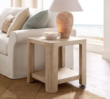 Aptos Square Side Table (22") | Pottery Barn (US)
