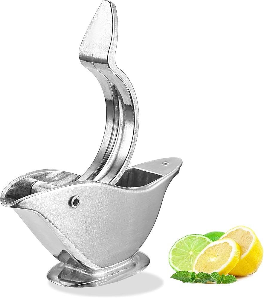 Bird Lemon Squeezer Manual, Metal Lemon Slice Squeezer,Lime Slice Squeezer,Bird Lemon Juicer Hand... | Amazon (US)