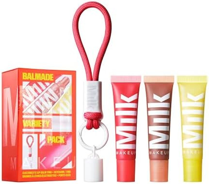 Milk Makeup Balmade Electrolyte Lip Balm – Hydrating, Sheer Gloss Nourishes + Replenishes Moist... | Amazon (US)