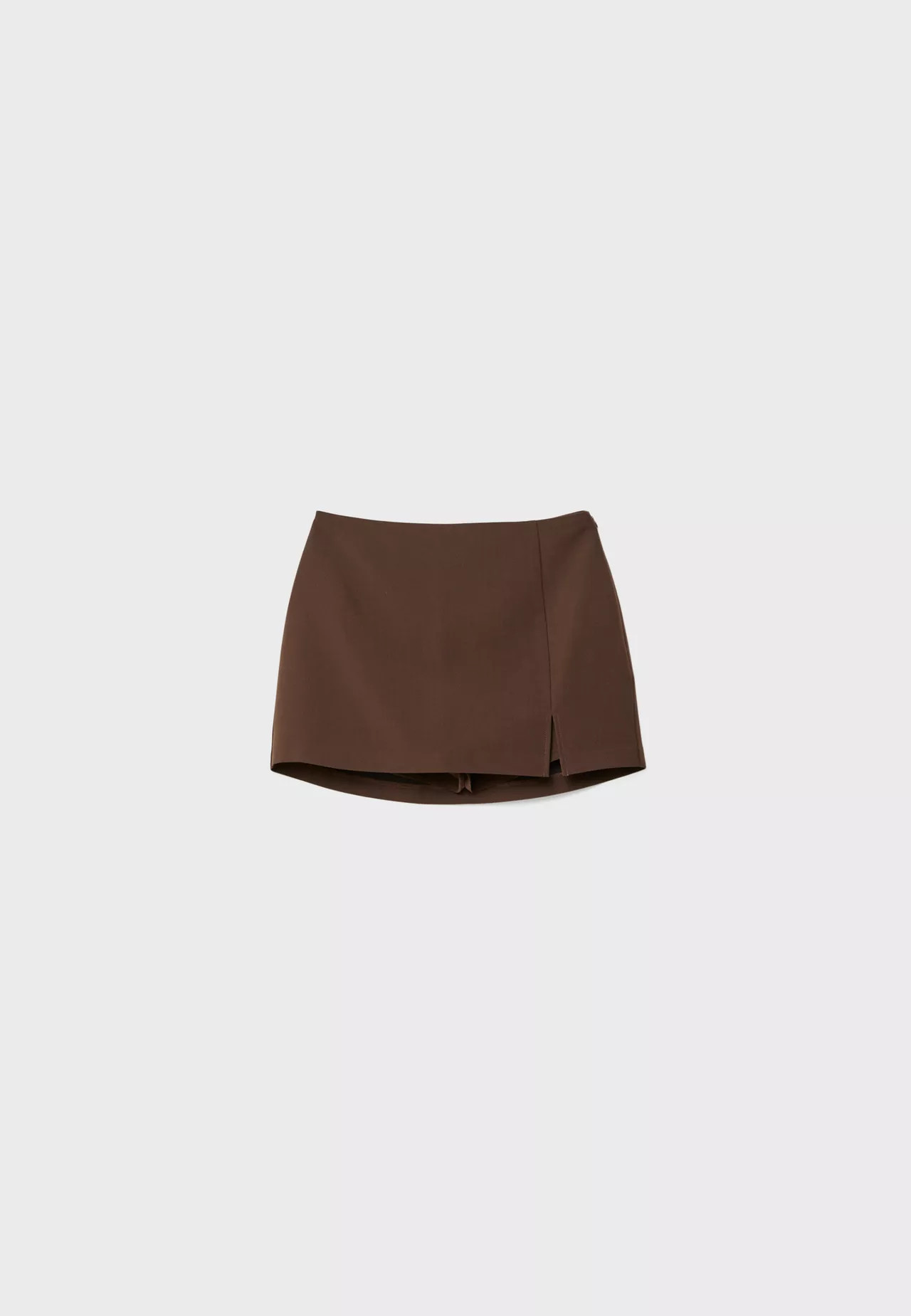 Skort with side split - Women's fashion | Stradivarius United Kingdom | Stradivarius (UK)