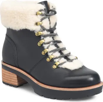 Kork-Ease® Winslet Genuine Shearling Trim Bootie (Women) | Nordstrom | Nordstrom