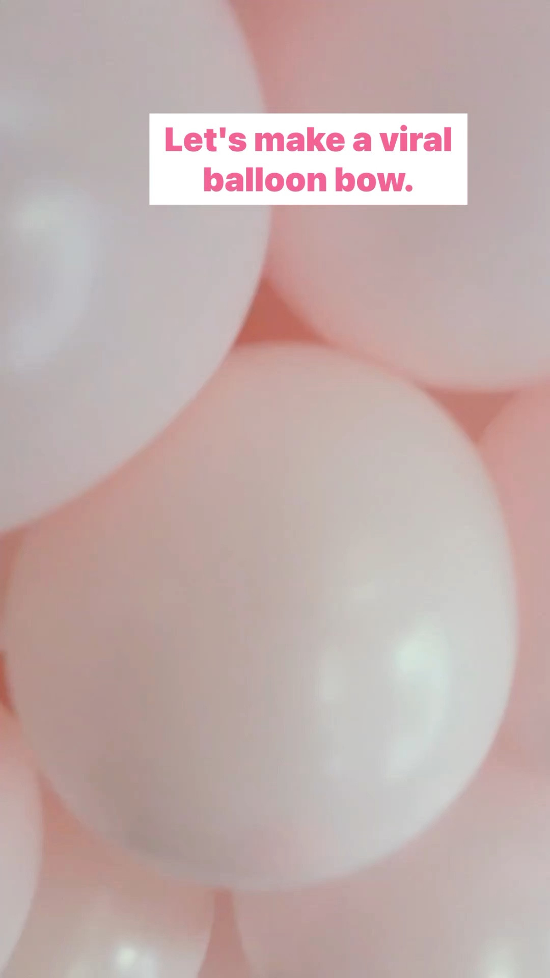 Viral balloon bow tutorial! *you need 300 balloons for this so pay attention to the quantity in each bag. Some brands have 50 or 100 to each bag! 🎀

#LTKparties #LTKVideo #LTKwedding