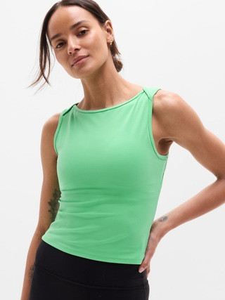 Transcend Open Back Muscle Tank | Athleta