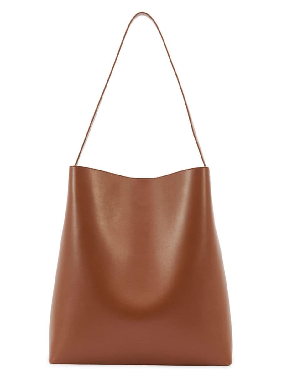 Shop Aesther Ekme Sac Leather Shoulder Bag | Saks Fifth Avenue | Saks Fifth Avenue