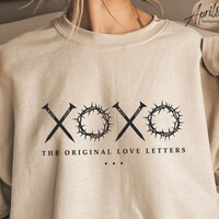 XOXO the Original Love Letters, Jesus Sweatshirt, Bible Verse Shirt, Christian Sweatshirt, Religi... | Etsy (CAD)