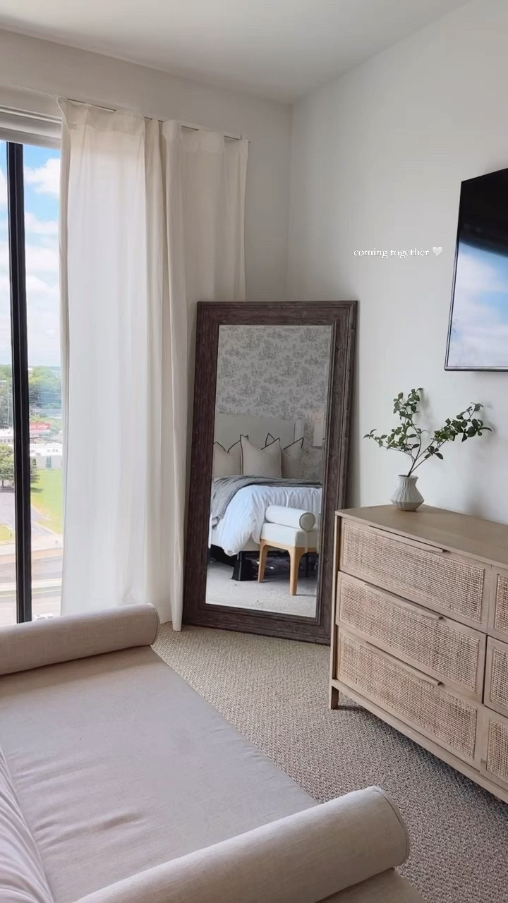 bedroom design is complete 🤍