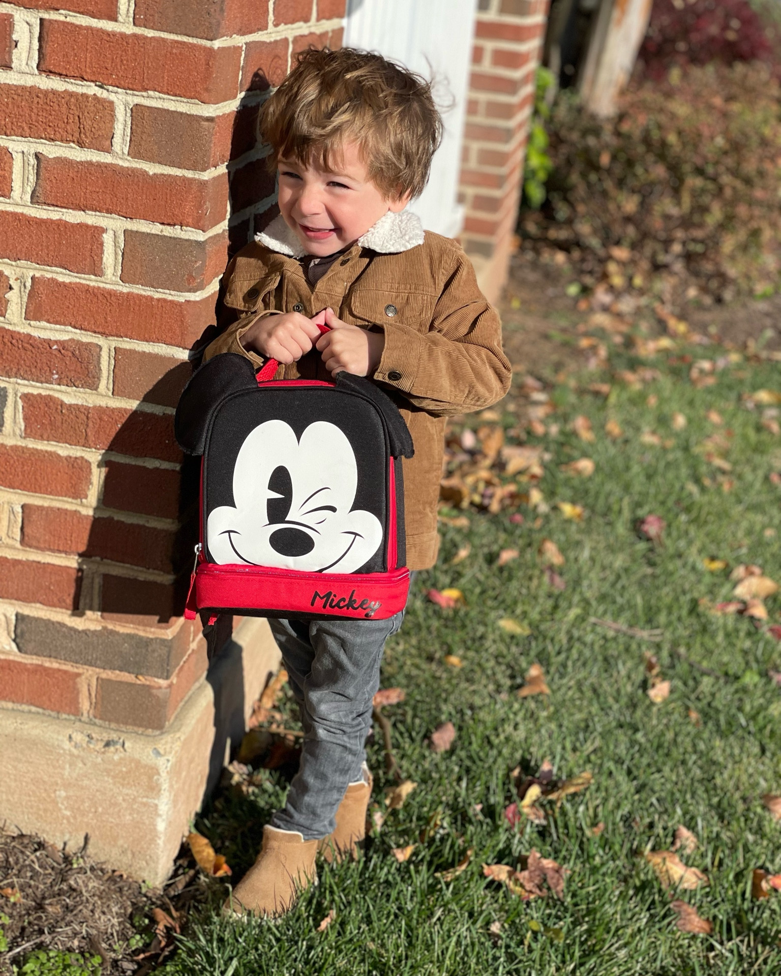 Toddler boy fall outfit inspo!!

His jeans are zara — don’t remember what kind though

#LTKkids #LTKSeasonal