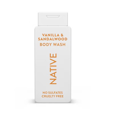 Native Body Wash for Men & Women - Vanilla & Sandalwood - Sulfate Free - 18 fl oz | Target
