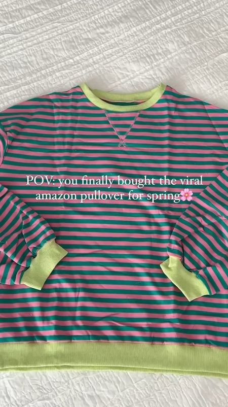 Free people look for less from amazon! 

Striped pullover 
Amazon find
Spring outfit
Summer outfit


#LTKstyletip #LTKSeasonal #LTKfindsunder50