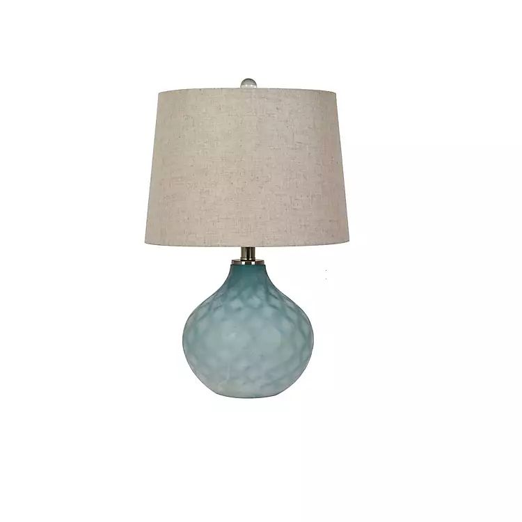 Blue Ombre Glass Table Lamp | Kirkland's Home