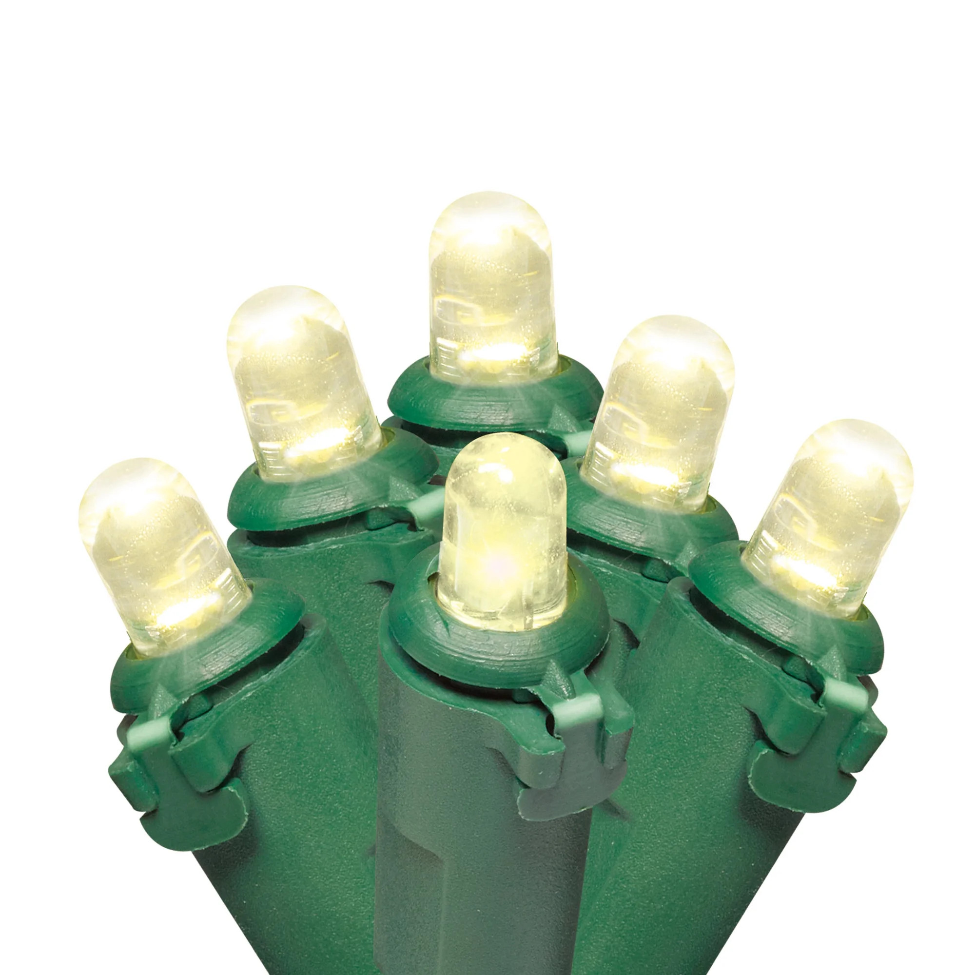 Indoor 20-Count Battery-Operated LED Christmas Dome String Lights, Warm White, 6.5', by Holiday T... | Walmart (US)